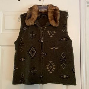 True Grit Aztec Winter Vest